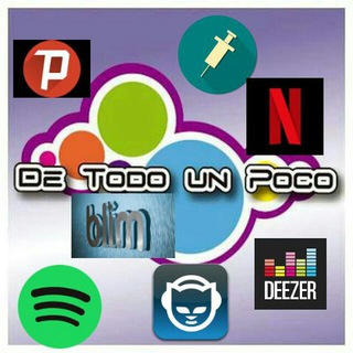 logo del canal de CUENTAS NETFLIX,SPOTIFY,DEEZER,NAPSTER,CRUNCHYROLL Y MUCHO MAS GRATIS 