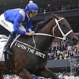 logo del canal de I Won the Race 